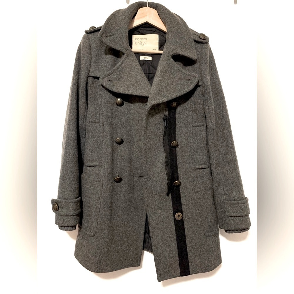 Aritzia Community Cadet Wool Coat Size XXS